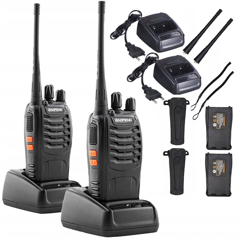 Radio Walkie Talkie One Pixel Bf888s Uh